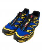 SALOMON×JJJJoundサロモン×ジョウンド）の古着「スニーカー/XT-6 NAUTICAL BLUE」｜イエロー×ブルー