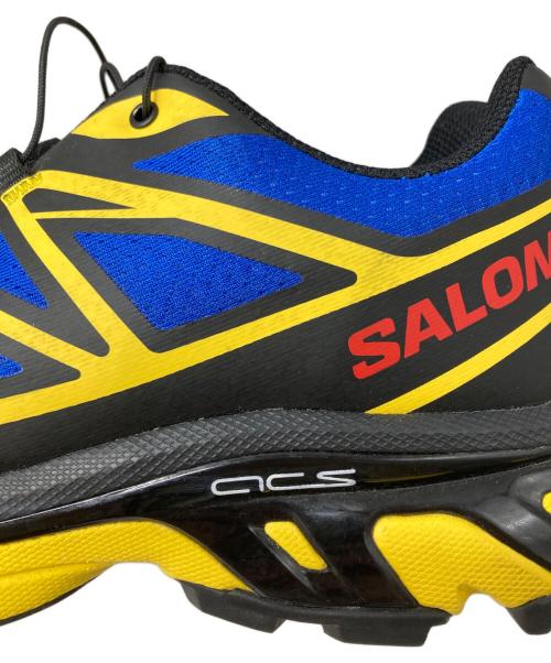 SALOMON（サロモン）SALOMON (サロモン) JJJJound (ジョウンド) スニーカー/XT-6 NAUTICAL BLUE イエロー×ブルー サイズ:28の古着・服飾アイテム
