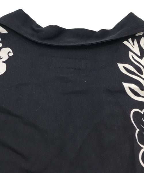 stussy（ステューシー）stussy (ステューシー) Hawaiian Pattern アロハシャツ ブラック サイズ:	SIZE Lの古着・服飾アイテム