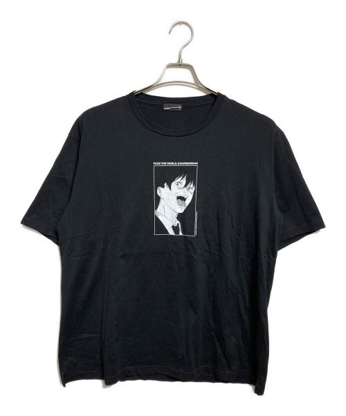 LAD MUSICIAN（ラッドミュージシャン）LAD MUSICIAN (ラッドミュージシャン) プリントTシャツ/Printed T-shirt/Chainsaw Man ブラック サイズ:46の古着・服飾アイテム