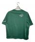 maison kitsune (メゾンキツネ) ART NOUVEAU STAMPS オーバーサイズ Tee グリーン サイズ:S：9000円