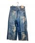 TAAKK (ターク) DESIGN WIDE DENIM PANTS/デザインワイドデニムパンツ インディゴ サイズ:3：23000円