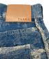 中古・古着 TAAKK (ターク) DESIGN WIDE DENIM PANTS/デザインワイドデニムパンツ インディゴ サイズ:3：23000円