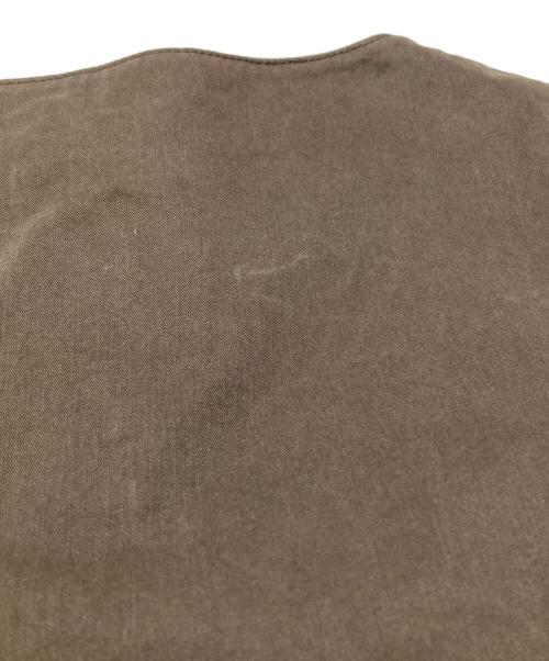 ANOTHER OFFICE（アナザーオフィス）ANOTHER OFFICE (アナザーオフィス) クルーネックベスト/Crew neck vest ブラウン サイズ:1の古着・服飾アイテム