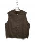 ANOTHER OFFICE（アナザーオフィス）の古着「クルーネックベスト/Crew neck vest」｜ブラウン