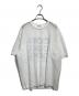 CDG（シーディージー）の古着「Polyester Mesh TEE/ポリエステルメッシュTシャツ」｜ホワイト