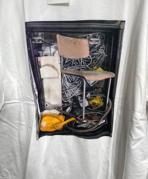 COMME des GARCONS JUNYA WATANABE MAN（コム デ ギャルソン ジュンヤ ワタナベ マン）COMME des GARCONS JUNYA WATANABE MAN (コム デ ギャルソン ジュンヤ ワタナベ マン) CONTAINER(コンテナ) 4 TEE ホワイト サイズ:XLの古着・服飾アイテム