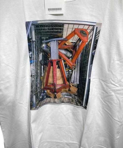 COMME des GARCONS JUNYA WATANABE MAN（コム デ ギャルソン ジュンヤ ワタナベ マン）COMME des GARCONS JUNYA WATANABE MAN (コム デ ギャルソン ジュンヤ ワタナベ マン) CONTAINER(コンテナ) 4 TEE ホワイト サイズ:Lの古着・服飾アイテム