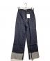 cygne（シーニュ）の古着「ロールアップデニムパンツ/Rolled-up denim pants」｜インディゴ