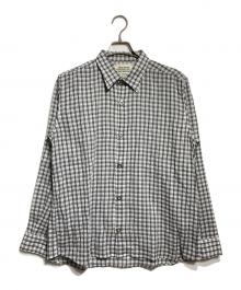 FUTURE ARCHIVE（フューチャー アーカイブ）の古着「Checkered Shirt/チェック柄のシャツ」｜グレー