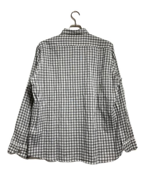 FUTURE ARCHIVE（フューチャー アーカイブ）FUTURE ARCHIVE (フューチャー アーカイブ) Checkered Shirt/チェック柄のシャツ グレー サイズ:Lの古着・服飾アイテム