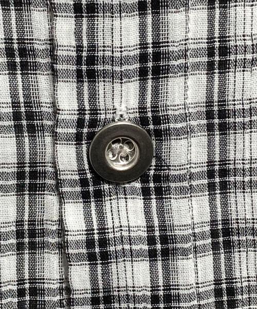 FUTURE ARCHIVE（フューチャー アーカイブ）FUTURE ARCHIVE (フューチャー アーカイブ) Checkered Shirt/チェック柄のシャツ グレー サイズ:Lの古着・服飾アイテム