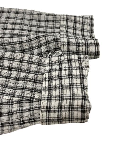 FUTURE ARCHIVE（フューチャー アーカイブ）FUTURE ARCHIVE (フューチャー アーカイブ) Checkered Shirt/チェック柄のシャツ グレー サイズ:Lの古着・服飾アイテム