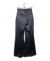 YOHEI OHNO (ヨウヘイオオノ) Our Basic Satin Flare ネイビー サイズ:34：12000円