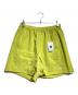 city country city（シティーカントリーシティー）の古着「MBROIDERED LOGO STRECH NYLON EASY SHORTS」｜グリーン