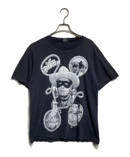 MARLIN TEASE（マーリンティーズ）MARLIN TEASE (マーリンティーズ) 西部劇Tシャツ ブラック サイズ:不明の古着・服飾アイテム