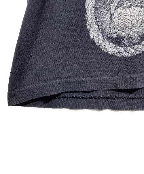 MARLIN TEASE（マーリンティーズ）MARLIN TEASE (マーリンティーズ) 西部劇Tシャツ ブラック サイズ:不明の古着・服飾アイテム
