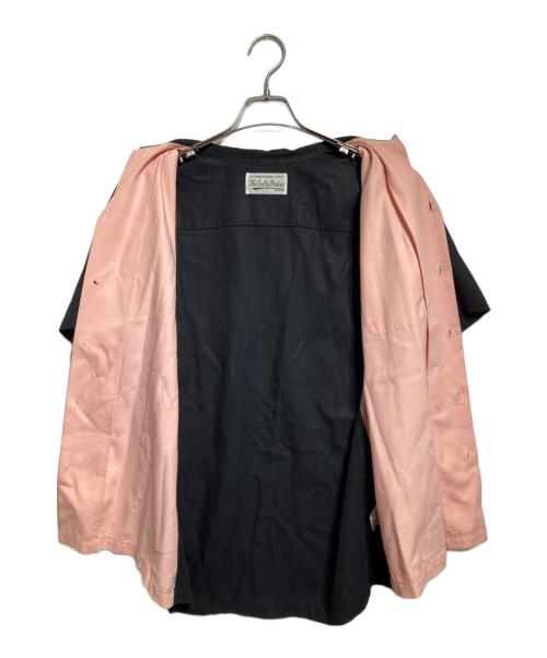 WACKO MARIA（ワコマリア）WACKO MARIA (ワコマリア) TWO-TONE SHIRT/トゥートーンシャツ ピンク サイズ:Mの古着・服飾アイテム