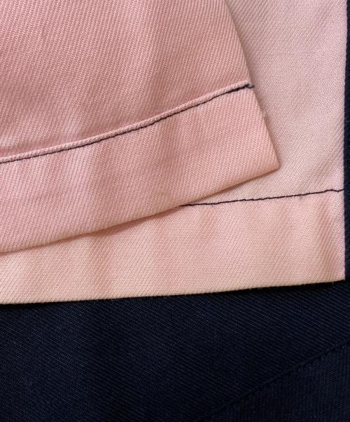 WACKO MARIA（ワコマリア）WACKO MARIA (ワコマリア) TWO-TONE SHIRT/トゥートーンシャツ ピンク サイズ:Mの古着・服飾アイテム