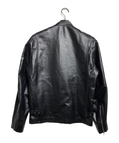 GAIJIN MADE（ガイジンメイド）GAIJIN MADE (ガイジンメイド) シングルライダースレザージャケット/Single-rider leather jacket ブラック サイズ:2の古着・服飾アイテム