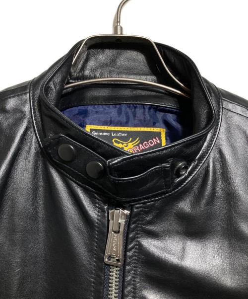 GAIJIN MADE（ガイジンメイド）GAIJIN MADE (ガイジンメイド) シングルライダースレザージャケット/Single-rider leather jacket ブラック サイズ:2の古着・服飾アイテム