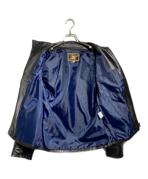 GAIJIN MADE（ガイジンメイド）GAIJIN MADE (ガイジンメイド) シングルライダースレザージャケット/Single-rider leather jacket ブラック サイズ:2の古着・服飾アイテム