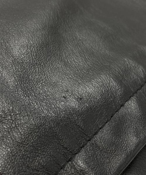GAIJIN MADE（ガイジンメイド）GAIJIN MADE (ガイジンメイド) シングルライダースレザージャケット/Single-rider leather jacket ブラック サイズ:2の古着・服飾アイテム