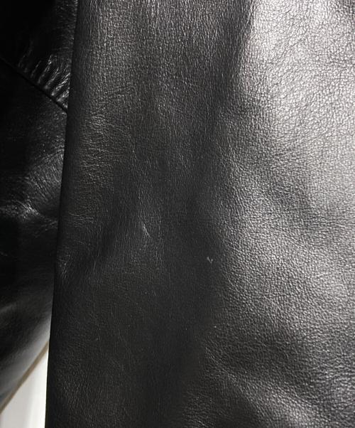 GAIJIN MADE（ガイジンメイド）GAIJIN MADE (ガイジンメイド) シングルライダースレザージャケット/Single-rider leather jacket ブラック サイズ:2の古着・服飾アイテム