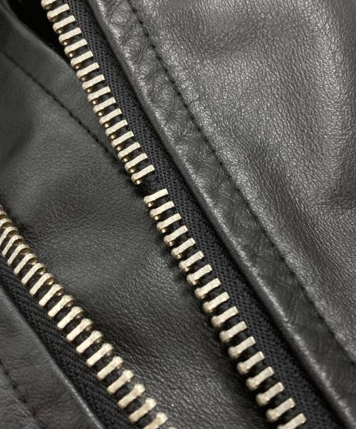 GAIJIN MADE（ガイジンメイド）GAIJIN MADE (ガイジンメイド) シングルライダースレザージャケット/Single-rider leather jacket ブラック サイズ:2の古着・服飾アイテム
