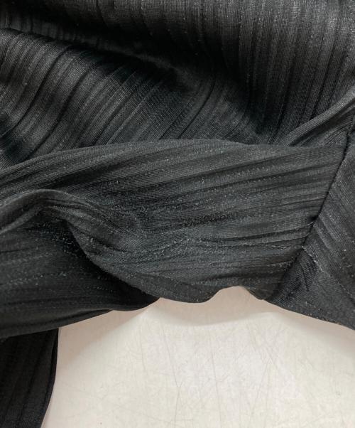 ISSEY MIYAKE（イッセイミヤケ）ISSEY MIYAKE (イッセイミヤケ) プリーツパンツ/Pleated pants ブラック サイズ:XSの古着・服飾アイテム