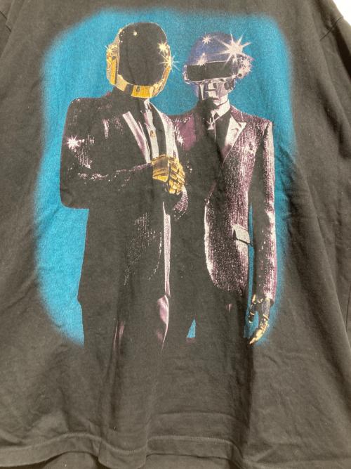 FFF（エフエフエフ）FFF (エフエフエフ) DUFT PUNK Tee/ダフトパンク ブラック サイズ:XLの古着・服飾アイテム