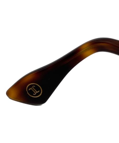 Lesca Lunetier（レスカルネティエ）Lesca LUNETIER (レスカルネティエ) サングラス/sunglasses ブラウンの古着・服飾アイテム