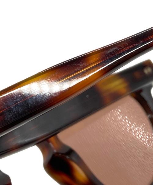 Lesca Lunetier（レスカルネティエ）Lesca LUNETIER (レスカルネティエ) サングラス/sunglasses ブラウンの古着・服飾アイテム