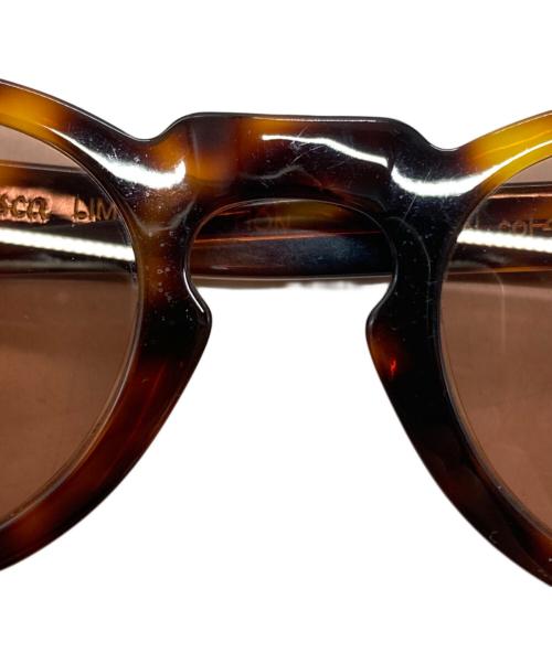 Lesca Lunetier（レスカルネティエ）Lesca LUNETIER (レスカルネティエ) サングラス/sunglasses ブラウンの古着・服飾アイテム