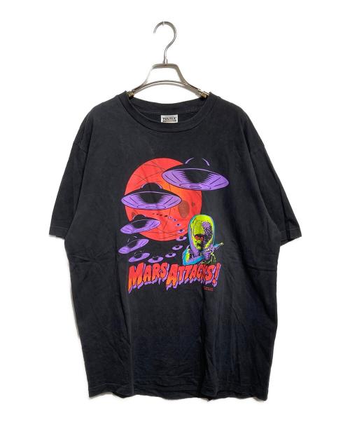 MARS ATTACKS!（マーズアタック!）MARS ATTACKS! (マーズアタック!) ムービーTシャツ ブラック サイズ:XLの古着・服飾アイテム