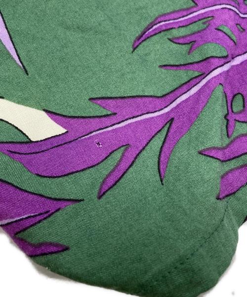 JOE KEALUHA'S（ジョー・ケアロハ）JOE KEALUHA'S (ジョー・ケアロハ) 90’Sアロハシャツ グリーン サイズ:FREEの古着・服飾アイテム
