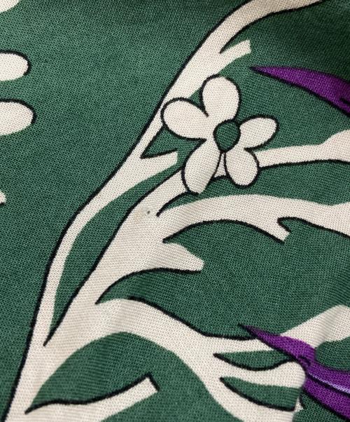 JOE KEALUHA'S（ジョー・ケアロハ）JOE KEALUHA'S (ジョー・ケアロハ) 90’Sアロハシャツ グリーン サイズ:FREEの古着・服飾アイテム