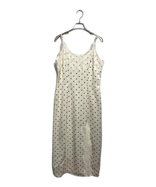 THE TOE（ザ・トゥー）THE TOE (ザ・トゥー) Ketelmeer Lace Dress/ケテルメールレースドレス ブラック×アイボリー サイズ:Mの古着・服飾アイテム