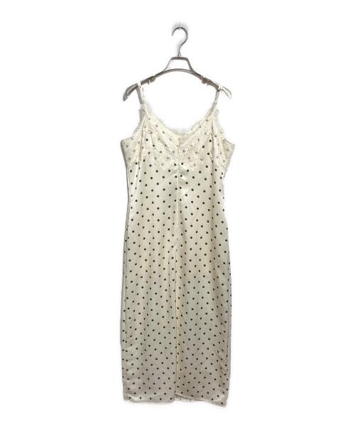 THE TOE（ザ・トゥー）THE TOE (ザ・トゥー) Ketelmeer Lace Dress/ケテルメールレースドレス ブラック×アイボリー サイズ:Mの古着・服飾アイテム