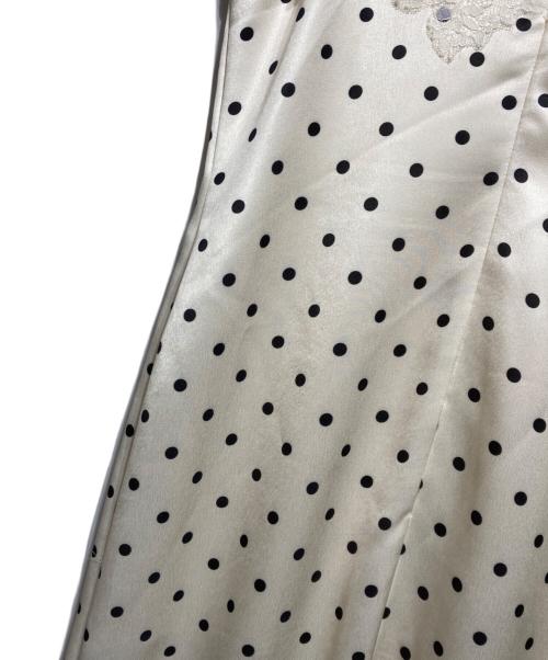 THE TOE（ザ・トゥー）THE TOE (ザ・トゥー) Ketelmeer Lace Dress/ケテルメールレースドレス ブラック×アイボリー サイズ:Mの古着・服飾アイテム