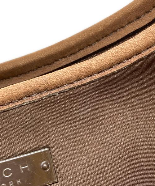 COACH（コーチ）COACH (コーチ) ホーボー ワンショルダーバッグ ブラウンの古着・服飾アイテム