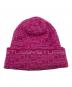 stussy（ステューシー）の古着「JACQUARD CUFF BEANIE」｜ピンク