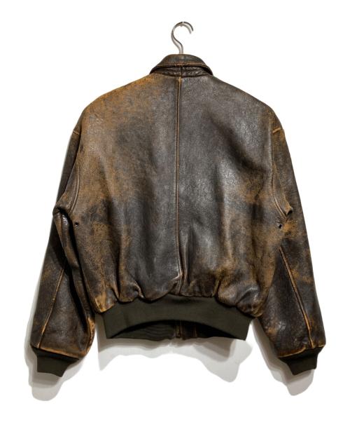 AVIREX（アヴィレックス）AVIREX (アヴィレックス) A-2フライトジャケット/A-2 flight jacket ブラウン サイズ:Sの古着・服飾アイテム