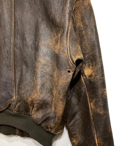 AVIREX（アヴィレックス）AVIREX (アヴィレックス) A-2フライトジャケット/A-2 flight jacket ブラウン サイズ:Sの古着・服飾アイテム