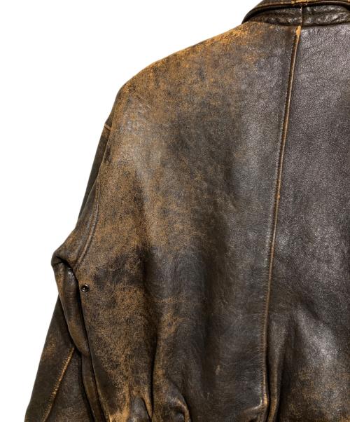 AVIREX（アヴィレックス）AVIREX (アヴィレックス) A-2フライトジャケット/A-2 flight jacket ブラウン サイズ:Sの古着・服飾アイテム