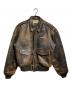 AVIREX（アヴィレックス）の古着「A-2フライトジャケット/A-2 flight jacket」｜ブラウン