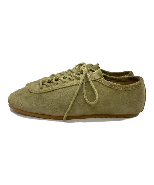 DRIES VAN NOTEN（ドリスヴァンノッテン）DRIES VAN NOTEN (ドリスヴァンノッテン) スエードローカットスニーカー/Suede low-top sneakers グリーン サイズ:42の古着・服飾アイテム