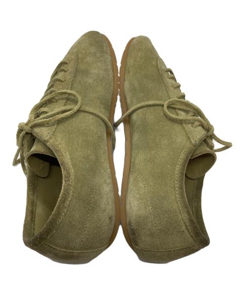 DRIES VAN NOTEN（ドリスヴァンノッテン）DRIES VAN NOTEN (ドリスヴァンノッテン) スエードローカットスニーカー/Suede low-top sneakers グリーン サイズ:42の古着・服飾アイテム