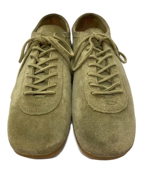 DRIES VAN NOTEN（ドリスヴァンノッテン）DRIES VAN NOTEN (ドリスヴァンノッテン) スエードローカットスニーカー/Suede low-top sneakers グリーン サイズ:42の古着・服飾アイテム