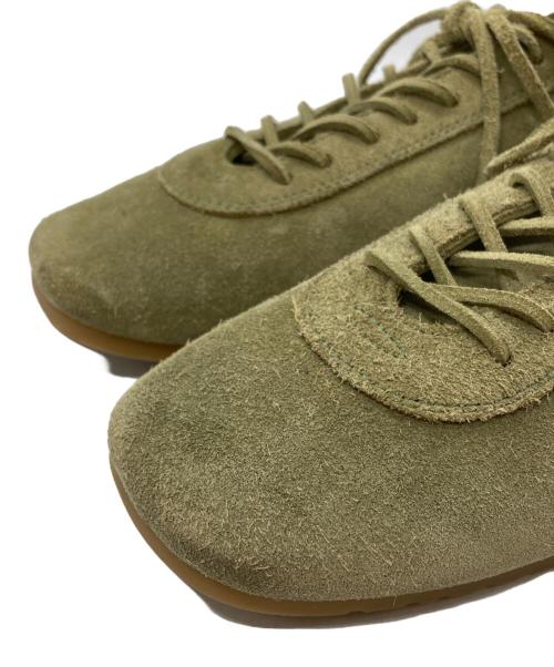 DRIES VAN NOTEN（ドリスヴァンノッテン）DRIES VAN NOTEN (ドリスヴァンノッテン) スエードローカットスニーカー/Suede low-top sneakers グリーン サイズ:42の古着・服飾アイテム